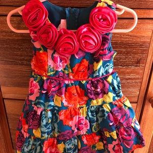 Bonnie Jean floral dress